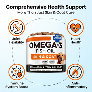 Омега-3 рыбий жир для домашних животных в гранулах: для красоты шерсти и кожи, поддержки иммунитета кошек, технология RTG, высокое содержание <span class=keywords><strong>DHA</strong></span> и EPA, добавки для здоровья дикорастущих рыб. - Product Image 4