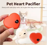 Jouet interactif de luxe en peluche pour chiot entraînement comportemental pour animaux de compagnie enregistrable battement de coeur musique sommeil jouer étanche rendu durable