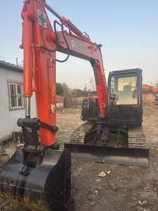 Excavatrice Hitachi ZX70 d'occasion en excellent état, prix bas, modèle 2022, poids opérationnel de 7500 kg, capacité de la benne de 0,34 m, moteur japonais - Product Image 3