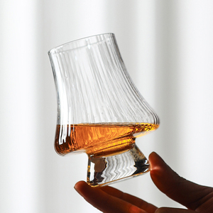 แก้ววิสกี้สก็อตช์แบบขายส่ง ฐานหนา 250 มล. แก้วดมกลิ่นวิสกี้ Glencairn แก้วชิม - Product Image 4