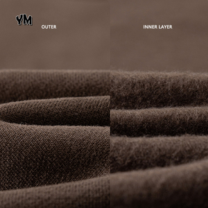 Felpe con Cappuccio da <span class=keywords><strong>Uomo</strong></span> Personalizzate con Logo, in Pile Pesante Caldo Invernale, Vestibilità Ampia, Stile Vintage con Collo Alto, <span class=keywords><strong>Oversize</strong></span>, per Vendita all'Ingrosso - Product Image 4