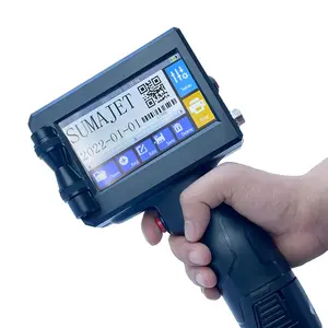 SuMa Hot Sell Portable Handheld Inkjet Date Code Printer 25.4mm Handheld Production Date,qr Code Inkjet Printer