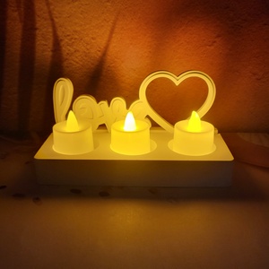 Moldes de fundición de resina hechos a mano para adornos decorativos DIY estilo Ins molde de decoración de amor de silicona X0494 - Product Image 5