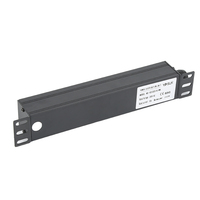 Boîtier en alliage d'aluminium C13 C19 PDU 3 prises, unité de distribution d'alimentation certifiée CE/RoHS, 19 pouces 1U pour usage industriel en intérieur