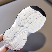 Chaussures décontractées montantes pour enfants, style coréen, à semelle souple et imperméable, pour le printemps et l'automne, design sportif et urbain