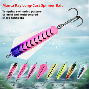 เหยื่อปลอมแบบจมน้ำ Devil Fish VIB สำหรับตีไกล เหยื่อตก<span class=keywords><strong>ปลา</strong></span>เทราต์ เหยื่อหนอน เหยื่อผีเสื้อ เหยื่อปลอมนิ่ม เหยื่อตก<span class=keywords><strong>ปลา</strong></span>สำหรับน้ำจืด - Product Image 1