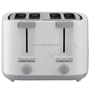 Aoja Tự Động Pop Lên 4 Lát Retro Nướng Bánh Mỳ Thông Minh Điện Mini Nướng Bánh Mỳ Lò Nướng Bánh Mì Bánh Mì Nướng Bánh Mỳ Với Rã đông Nóng Lên Chức Năng - Product Image 6