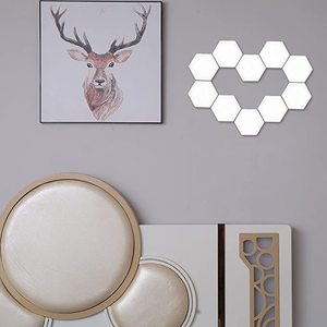 <span class=keywords><strong>Lampe</strong></span> tactile quantique hexagonale Led, murale nid d'abeille Rechargeable, piles, détecteur tactile, éclairage de nuit - Product Image 3