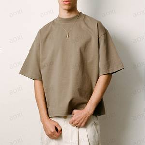 เสื้อยืดผ้าฝ้ายแขนสั้นสำหรับผู้ชายเสื้อยืดผ้าฝ้ายพิมพ์ลายสไตล์สตรีทแวร์2025จากโรงงาน - Product Image 1