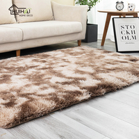 Nouveau Tapis Shaggy Moderne pour Salon, Grands Tapis Lavables, Paillasson Douillet, Tapis Moelleux Personnalisé et Tapis Shaggy, Boîte en Carton