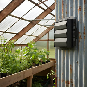 Ventilateur d'extraction mural de 12 pouces, 1500 CFM, moteur EC, pour serre ou hangar - Product Image 2