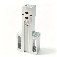 Pièces en aluminium usinées CNC 4 et 5 axes, structure complexe personnalisée, accessoires de quincaillerie CNC de précision pour l'usinage, anodisées