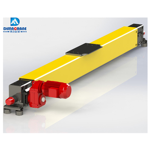 Xưởng Giấy Sử Dụng Dầm Dầm Đơn Kiểu Euro 1 Tấn 2 Tấn Cần Cẩu Cầu Trên Cao 1000 KG Với Giá Bánh Xe DRS - Product Image 6