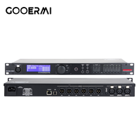 Processeur de son numérique 360 3 entrées 6 sorties, système de gestion de haut-parleurs DSP professionnel pour sonorisation de scène en direct et en configuration Line Array
