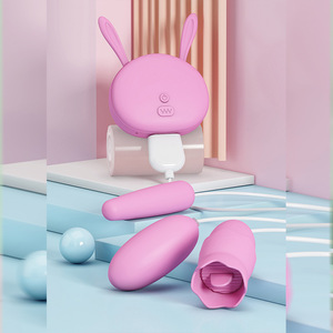 Vente en gros de vibromasseur clitoridien Vibration clitoridienne Plug Anal Vibromasseur Rose Lady Tongue Lick Vibromasseur Masturateurs féminins Sex Toys Oeuf - Product Image 4