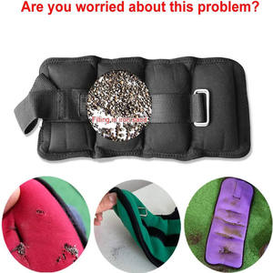 Pesas Ajustables de Gran Venta para Brazos, Piernas, Muñecas y Tobillos, Saco de Arena con Peso de 1kg, 2kg y 3kg - Product Image 4