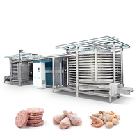 Nieuwe aanwinst: enkelvoudige spiraalvriezer voor pizza en gebak, intelligente PLC-bediening, energiezuinig, commercieel apparaat