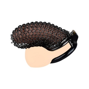 Jaula de Castidad de Malla Metálica FRRK, Anillos para Pene de Acero Inoxidable, Juguetes Sexuales para Adultos - Product Image 3