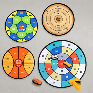Jeu <span class=keywords><strong>de</strong></span> fléchettes à balle collante pour enfants - Jouet <span class=keywords><strong>de</strong></span> lancer en velcro souple pour jouer à l'intérieur et à l'extérieur, interaction amusante entre parents et enfants - Product Image 1
