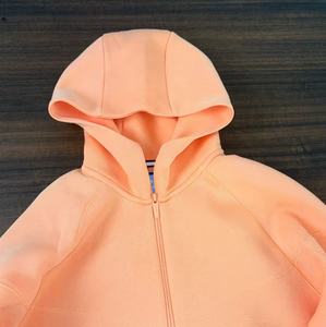 Nuova <span class=keywords><strong>Tuta</strong></span> Sportiva Arancione da 26 Anni <span class=keywords><strong>in</strong></span> Cotone Tech Fleece con Zip Intera e Cappuccio, Adatta per Inverno e Autunno - Product Image 4