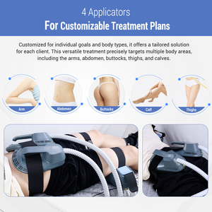 프로 4 핸들 / 2 핸들 전자 근육 자극기 EMS 4 in 1 수직형 근육 강화 기계 - Product Image 3