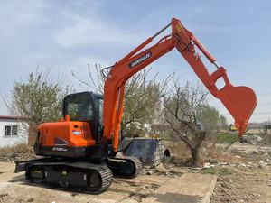 Mini pelle coréenne DoosanDX60 Doosan DH60 Mini pelle d'occasion Machine de construction Haute efficacité de travail en stock - Product Image 3
