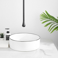 Robinet de lavabo à capteur unique en laiton de luxe moderne Robinet de lavabo en forme de goutte d'eau suspendu au plafond