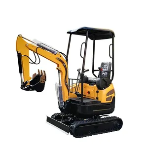 Farm Garden Bagr Mini Bagger Hydraulic Pilot China Mini Digger 1.8 Ton Mini Excavator Machine