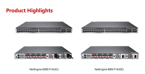 เราเตอร์สำหรับองค์กร 02353AHB NetEngine 8000 F1A ประกอบด้วยโครงเครื่อง, อินเทอร์เฟซแบบคงที่ (8*100GE+20*25GE+28*10GE), 2*DC, NE800 สำหรับองค์กร - Product Image 5
