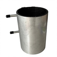 Collier de réparation de tuyaux en acier inoxydable 304 316 soudé bout à bout, certifié ISO, à vis unique, haute pression, pour étanchéité des fuites, usage intensif