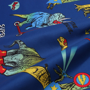Tessuto Pongee 300T Resistente alle Pieghe con Motivo Dinosauro, Fornitura all'Ingrosso per Abbigliamento Sportivo per Bambini e Giacche Leggermente Imbottite - Product Image 3