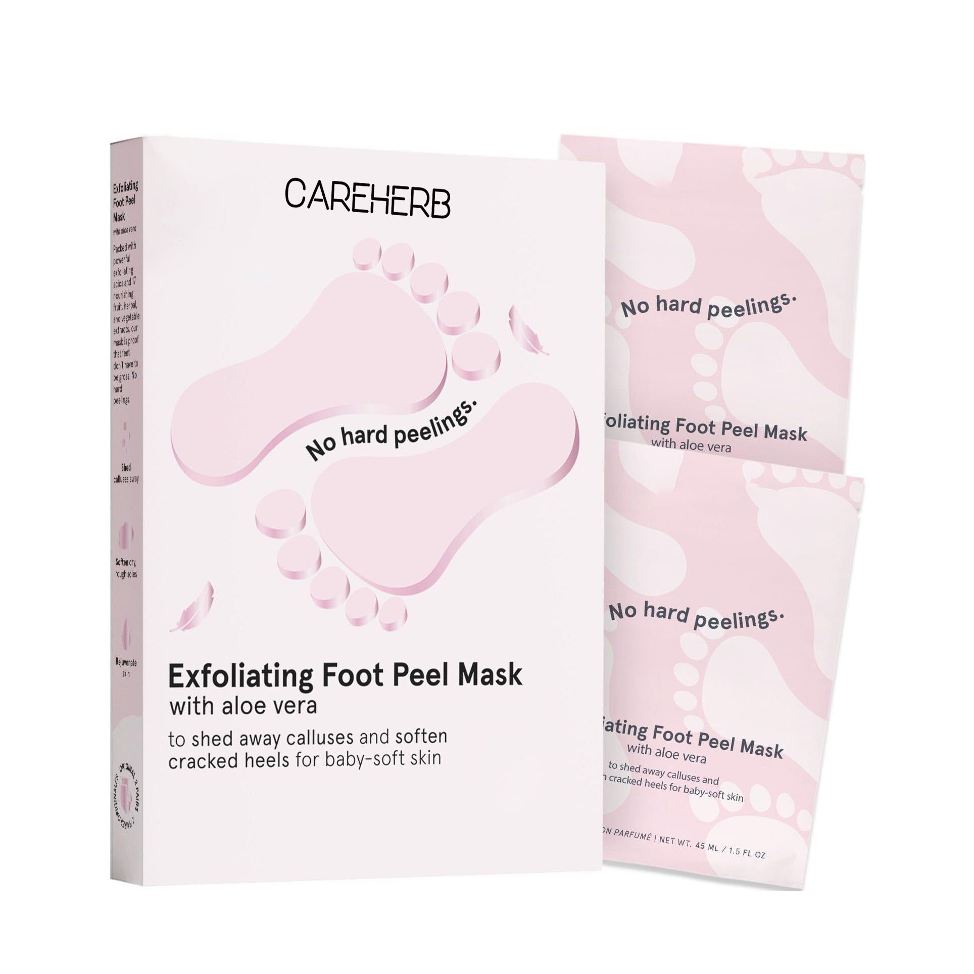 Masque exfoliant pour les pieds