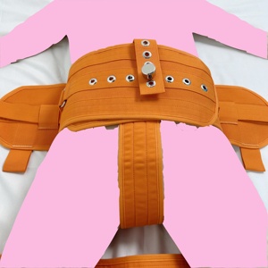 <span class=keywords><strong>Bondage</strong></span> Cintura <span class=keywords><strong>Restraint</strong></span> Belt BDSM Belly Strap Fechadura Magnética para Cama <span class=keywords><strong>Restraint</strong></span> Asilo Paciente Maníaco Cosplay Sexo Arnês Abdômen - Product Image 4