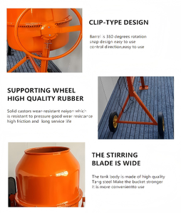 Miscelatori per Cemento ad Alta Coppia con Ingranaggio a Pignone, 175L Diesel, per Fondamenta e Massetti in Edilizia - Product Image 5