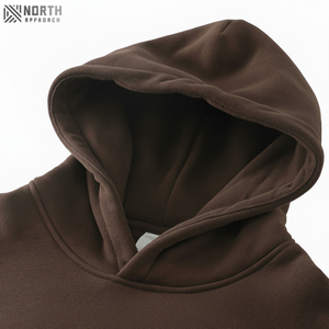 Poids lourd Boxy Fit 100% coton hommes sweats à capuche lavage acide pull Streetwear survêtements Denimes bouffée impression polaire à capuche - Product Image 1