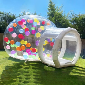 <span class=keywords><strong>Tente</strong></span> bulle gonflable transparente en PVC de qualité commerciale, <span class=keywords><strong>prix</strong></span> d'usine, avec souffleur, pour enfants, adultes, fêtes, hôtels, événements - Product Image 2