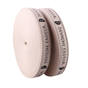 Sản xuất tùy chỉnh in Twill xương cá <span class=keywords><strong>ribbon</strong></span>, 1 inch 25 mét bông tùy chỉnh logo in <span class=keywords><strong>Ribbon</strong></span> - Product Image 6