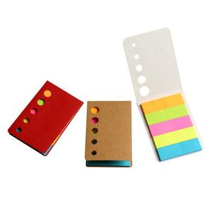 Blocs-notes personnalisés de style européen à 5 trous, notes autocollantes mignonnes avec logo, autocollantes et magnétiques, cadeaux de bureau et scolaires - Product Image 3