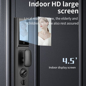 Cerradura de Video Automática VIMA con Reconocimiento Facial, Huella Dactilar, Código, Tarjeta, Aplicación Tuya Wifi y Llave para Puerta Principal - Product Image 4