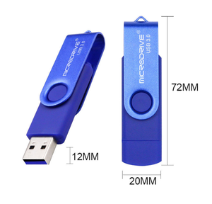 Chiavetta USB 3.2 Type-C OTG Girevole con Logo Personalizzato, 2.0 3.0 4g 8g 16g <span class=keywords><strong>32g</strong></span> 64gb 128gb, in Metallo, Nuova - Product Image 6