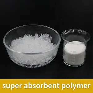 SAP Polymer Hydro gel Hohe Absorption in 0,9% Nacl Industry Grade Sap