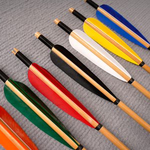 ลูกธนูไม้ <span class=keywords><strong>AF</strong></span> <span class=keywords><strong>Archery</strong></span> ขนาด 80 ซม. สำหรับธนูยิงล่าสัตว์ อุปกรณ์ยิงธนู ผู้จัดจำหน่ายอุปกรณ์ยิงธนูแบบดั้งเดิม - Product Image 3