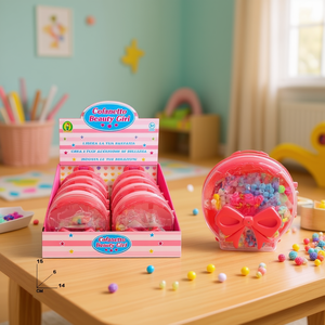 Cofanetto Beauty Girl Kit de fabrication de bijoux 14x15x6 Cm pour enfants, jouets artisanaux - Product Image 3