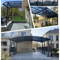 Techo de Vidrio Templado con Marco de Aleación de Aluminio Xuan Yu, Diseño Moderno, Alta Transmitancia de Luz, Fácil Instalación, Garantía de 5 Años