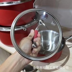 316 Stainless Steel Cookware Set 10 Piece With Frying Pan <b>Soup</b> <b>Pot</b> Wok Oven Safe Hand Wash Only - Product Image 4