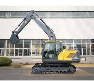 Excavadora Compacta de Radio Corto HX135G de 13.5 Toneladas, con Motor Cummins Stage V, Lista para Uso en Construcción Urbana con Potencia Hidráulica - Product Image 2