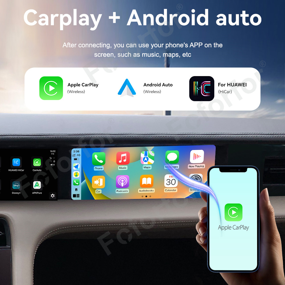 11'' Co-Pilot Screen for Porsche Taycan 2019-2025 Android 14