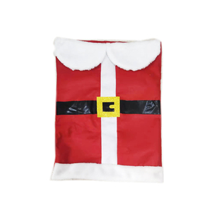 Santa sack christmas party favors tratta la decorazione delle borse goodie con cordino natalizio - Product Image 1