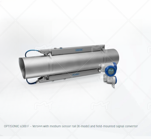 Débitmètre à ultrasons à pince Krohne-OPTISONIC 6300 pour la mesure du débit des liquides - Product Image 1