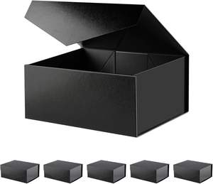 Cajas de Envío de Cartón Corrugado Negro, Resistentes a Impactos, con Etiqueta de Sellado Exquisita. Aptas para <span class=keywords><strong>Comercio</strong></span> <span class=keywords><strong>Electrónico</strong></span> - Product Image 5